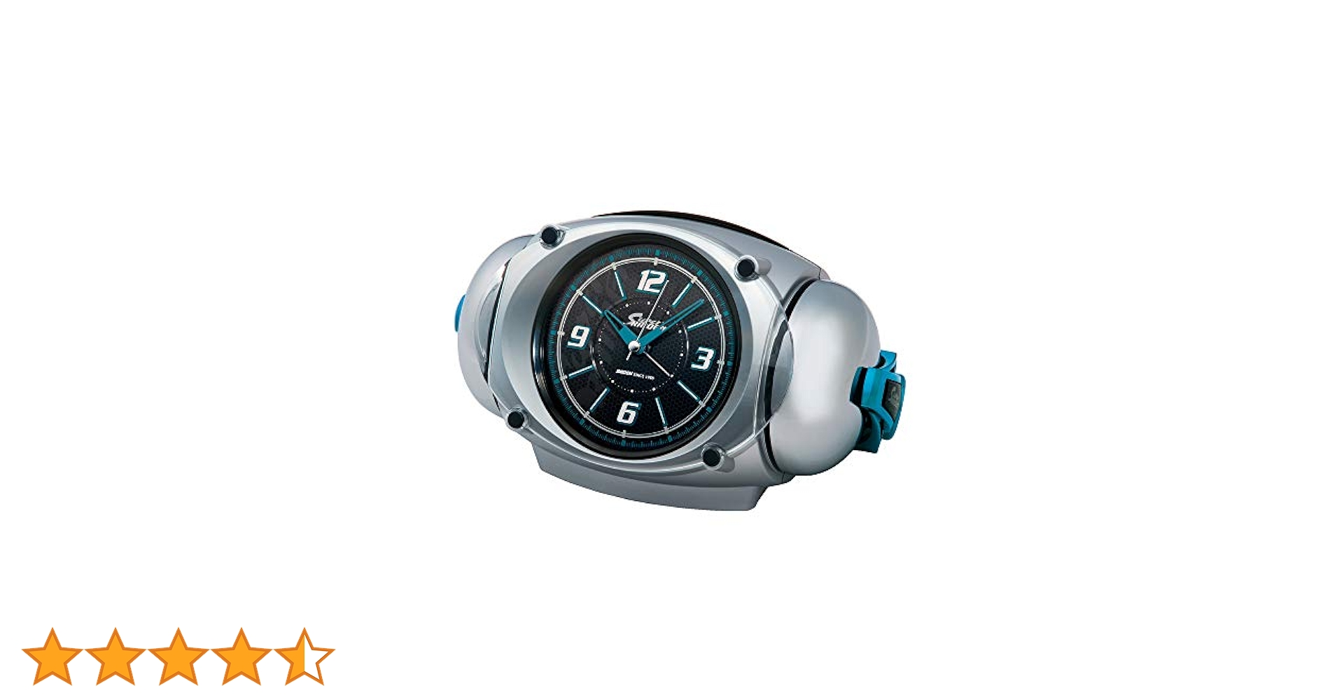 Amazon.co.jp: セイコークロック(Seiko Clock) 置き時計 銀色
